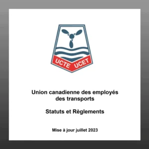 Statuts et Règlements de l'UCET