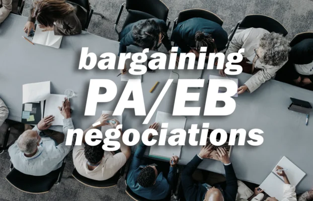 Les groupes PA et EB arrivent à l’impasse avec le Conseil de Trésor