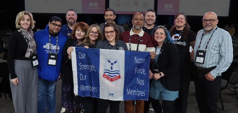 Délégation de l’UCET aux Conférences nationales Équité