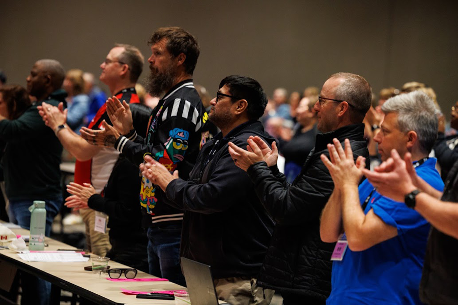 UCTE delegates to 2026 PSAC Prairies conference | Des délégués de l'UCET au congrès de l'AFPC Prairies 2026
