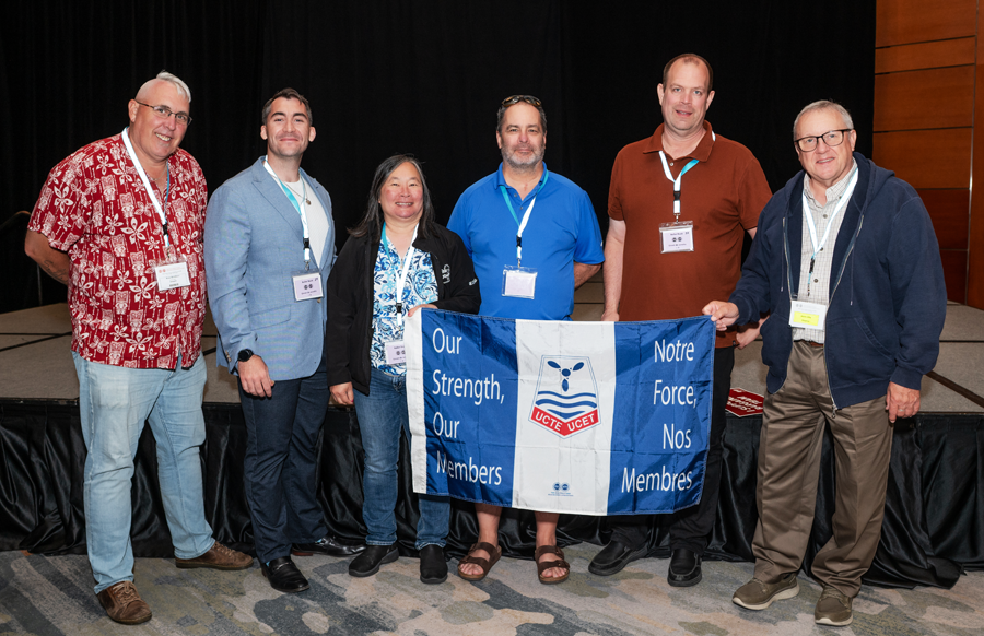 UCTE delegation to 2026 PSAC Ontario conference | Délégation de l'UCET au congrès de l'AFPC Ontario 2026